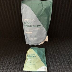 Lomi Filter Odor Neutralizer and Lomi Pods Nutrient Activator Refill Set